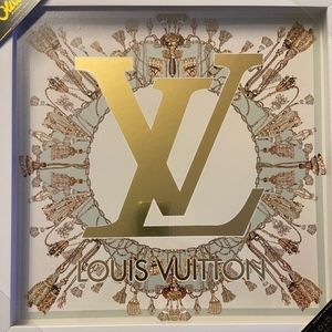OLIVER GAL LOUIS VUITTON Glass ART FRAMED Shadowbox